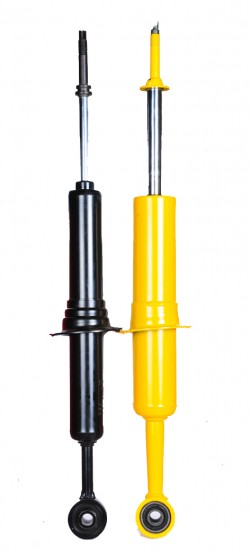 Shock absorber, front. Toyota Land Cruiser 90